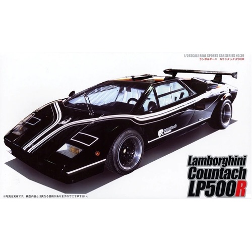 Fujimi 1/24 Countach LP500R (RS-39) Plastic Model Kit [12692]