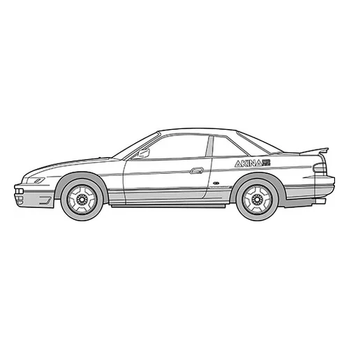 Fujimi 1/24 S13 Silvia Kouichiro Iketani [ISD-004] Plastic Model Kit