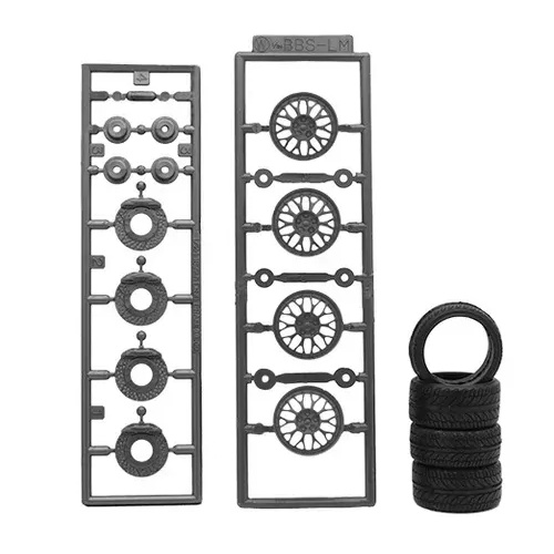 Fujimi 1/24 BBS LM 18inch [Wheel-02] Wheels for Plastic Models