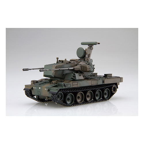 Fujimi 1/72 JGSDF Type 87 Self-Propelled Anti-Aircraft Gun Special Ver (Mi-9 EX-2) Plastic Model Kit
