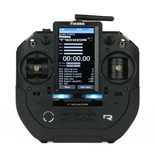 Futaba 10XCR 10-Channel Transmitter w/ R404SBS Receiver [FUT10XCR404SBS]