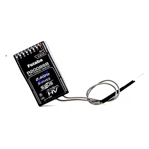 Futaba R2008SB 8-Channel Receiver (S-FHSS/S.Bus) [FUTR2008SB]