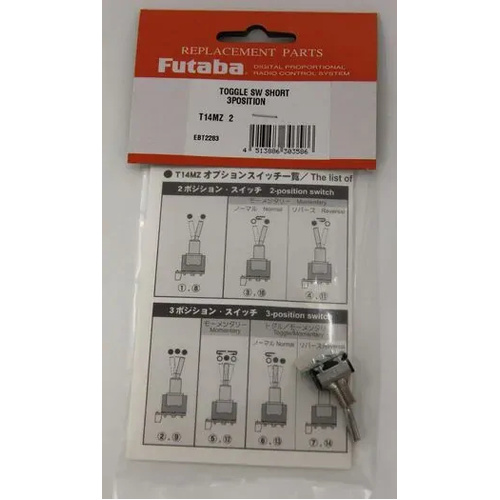 Futaba 18MZ  TOGGLE SW 3TF101E(Short 3 position) [FUTEBT2283]