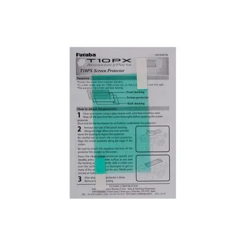 Futaba 10PX LCD Protective Sheet [FUT10PXLCDPRO]