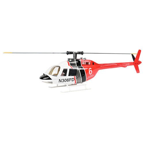 Flywing Bell206 GPS 6Ch RC Helicopter - Two Blades RTF