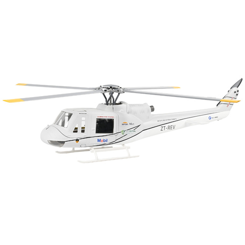 Flywing UH1 3D GPS 10Ch RC Helicopter - Four Blades Gray RTF