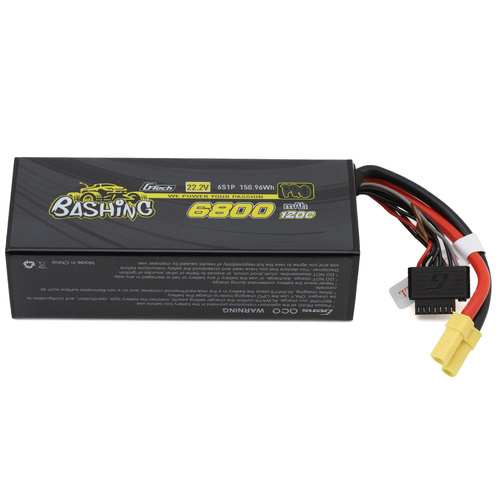 Gens Ace G-Tech 6S Bashing 6800mAh 120C 22.2V Soft Pack Lipo Battery (EC5)