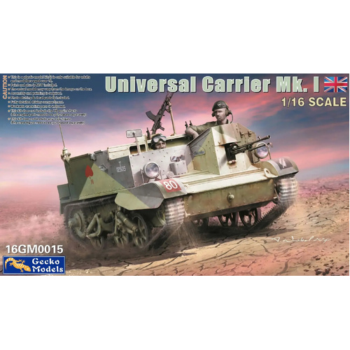 Gecko 1/16 Universal Carrier Mk.I Plastic Model Kit