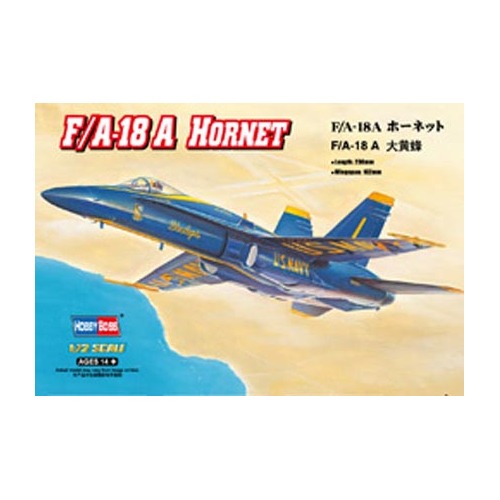 HobbyBoss 1/72 F/A-18A HORNET Plastic Model Kit [80268]