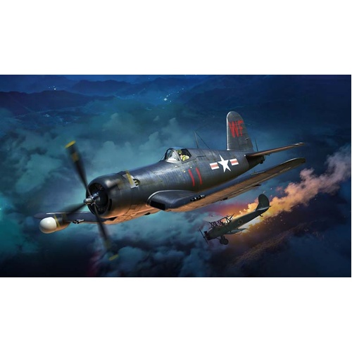 HobbyBoss 1/48 F4U-5N Corsair Late Version Plastic Model Kit