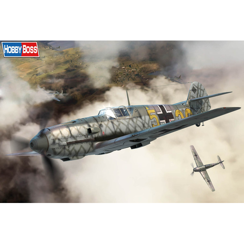 HobbyBoss 1/48 Messerschmitt Bf109E-3  Plastic Model Kit