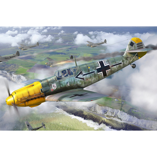 HobbyBoss 1/48 Messerschmitt Bf109E-4 Plastic Model Kit