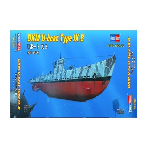 HobbyBoss 1/700 DKM U-boat Type IX B Plastic Model Kit [87006]