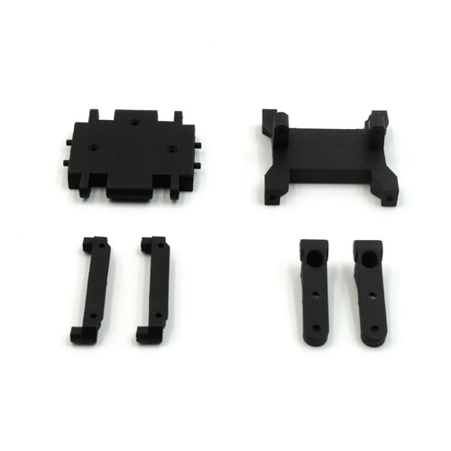 HobbyPlus CR18P 6X6 Skid Plate & Body Mounting Parts