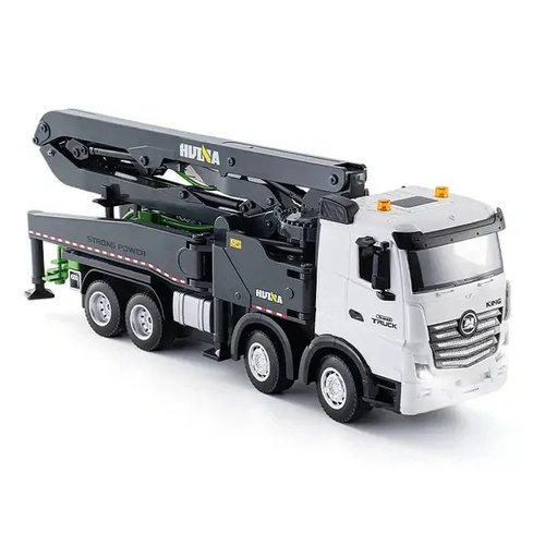 Huina 1/18 RC Concrete Pump Truck (Grey)