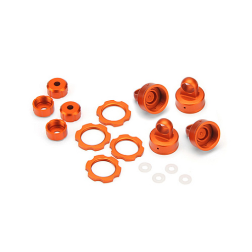 HPI Shock Color Parts Set, Orange Anodized [103408]