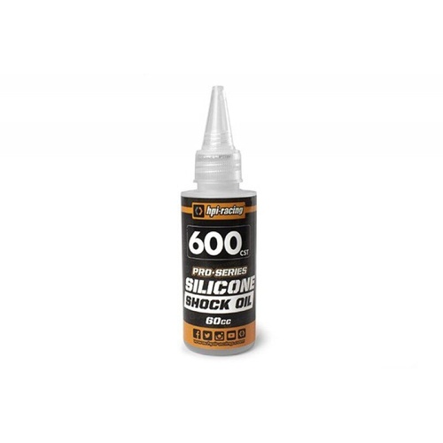 HPI Racing Pro-Series Silicone Shock Oil 600Cst (60cc) [160386]