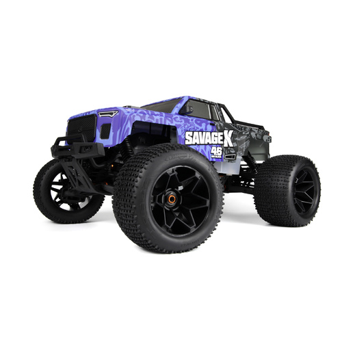 HPI 1/8 Savage X 4.6 GT-6 - Blue Nitro Monster Truck