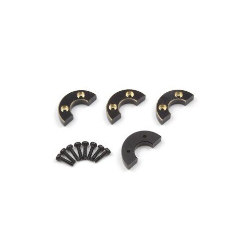 HPI Steering Block Weight Set (Brass/4pcs)