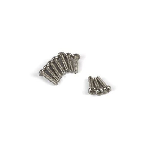 HPI Button Head Screw M1.4x6mm (Silver/10pcs)