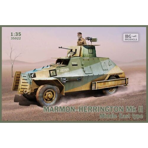IBG 1/35 MARMON-HERRINGTON Mk.II ME type Middle East Plastic Model Kit [35022]