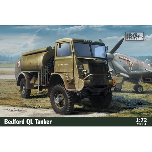 IBG 1/72 Bedford QL Tanker Plastic Model Kit