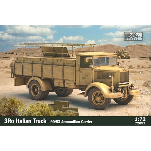 IBG 1/72 3Ro Italian Ammo Truck Plastic Model Kit