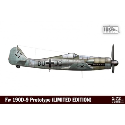IBG 1/72 Fw 190D-9 Prototype Plastic Model Kit