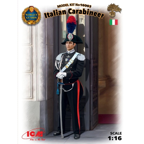 ICM 1/16 Italian Carabinier Plastic Model Kit