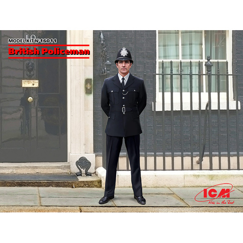 ICM 1/16 British Policeman Plastic Model Kit