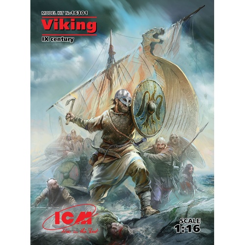 ICM 1/16 Viking (IX century) Plastic Model Kit