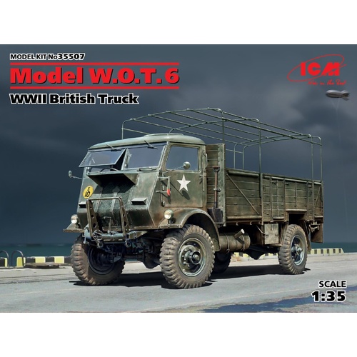 ICM 1/35 Model W.O.T. 6 WWII British Truck Plastic Model Kit