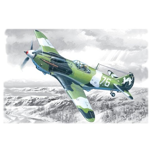 ICM 1/48 LaGG-3 series 1-4 WWII Soviet Fighter Plastic Model Kit