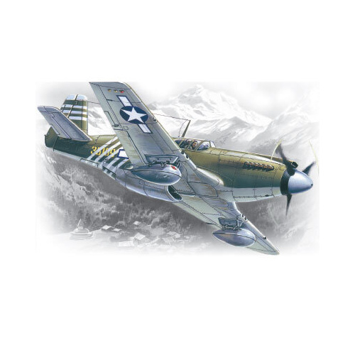 ICM 1/48 Mustang P-51A WWII American Fighter Plastic Model Kit