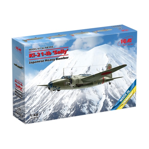 ICM 1/48 Ki-21-Ib 'Sally' Japanese Heavy Bomber Plastic Model Kit