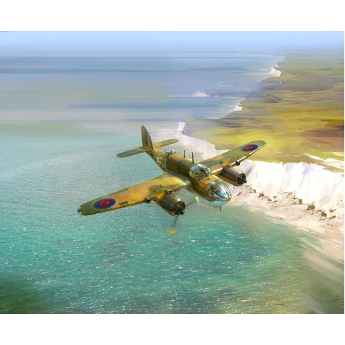 ICM 1/48 Bristol Beaufort Mk.I WWII British Torpedo-Bomber Plastic Model Kit