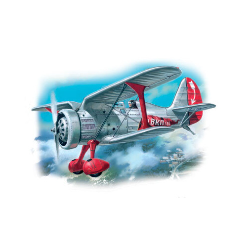 ICM 1/72 I-15 Soviet Biplane Fighter Plastic Model Kit