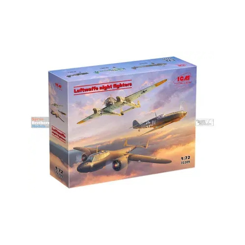 ICM 1/72 Luftwaffe Night Fighters Plastic Model Kit