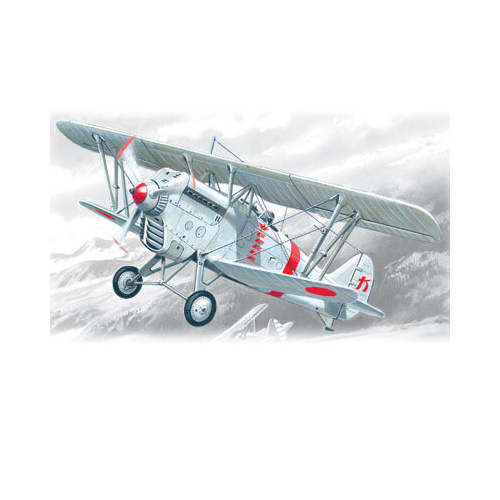 ICM 1/72 Ki-10-II Japan Army Biplane Fighter Plastic Model Kit