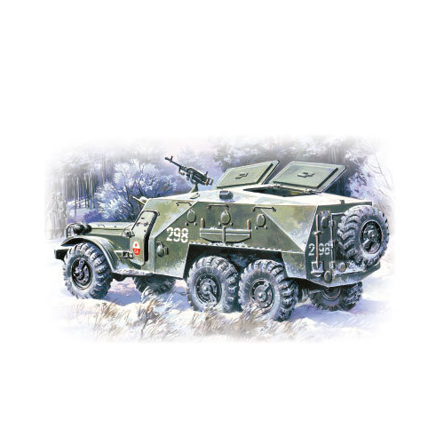 ICM 1/72 BTR-152K Armoured Personnel Carrier Plastic Model Kit