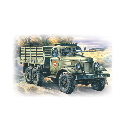 ICM 1/72 ZiL-157 Army Truck Plastic Model Kit