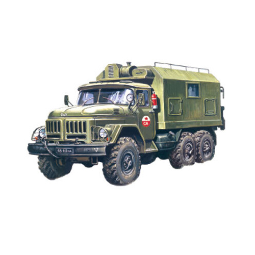 ICM 1/72 ZiL-131 Command Vehicle Plastic Model Kit