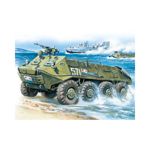 ICM 1/72 BTR-60P Armoured Personnel Carrier Plastic Model Kit