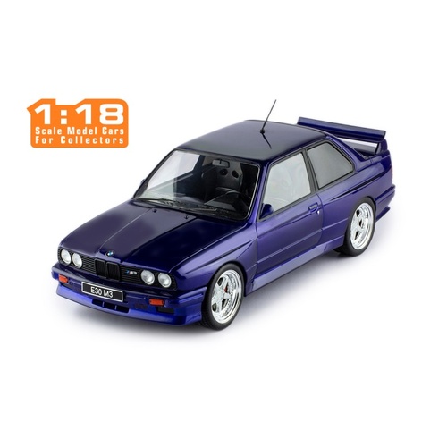 IXO Models 1/18 BMW E30 M3 1989 Metallic Dark Red