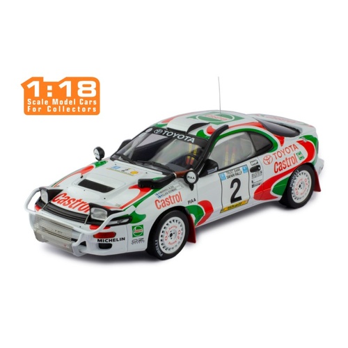 IXO Models 1/18 Toyota Celica Turbo 4WD (St185)  #2 M.Allen - I.Kivimaki Safari Rally 1993
