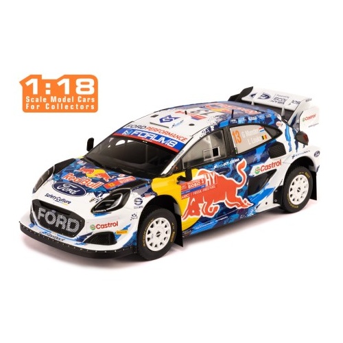 IXO Models 1/18 FORD PUMA Rally1 #13 G.Munster - L.Louka Rally Chile 2024