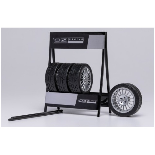 IXO Models 1/18 SET OF 4 WHEELS MINI LITE SILVER