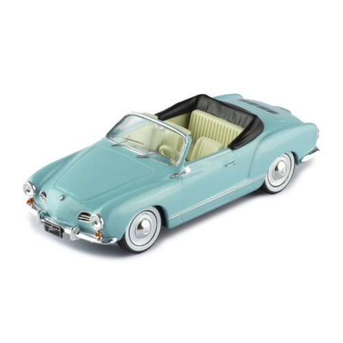 IXO Models 1/43 Volkswagen Karmann Ghia Cabriolet 1955 - Light Blue