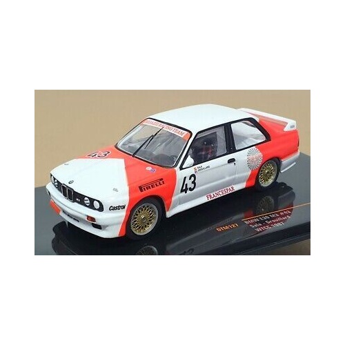 IXO Models 1/43 BMW E30 M3 #43 Sala / Grouillard WTCC 1987
