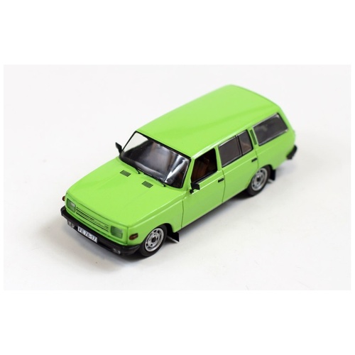 IXO Models 1/43 Wartburg 353 W Kombi 1985 (New Grill) - Yellow - 1985
